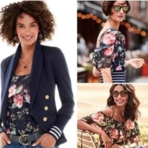 CAbi Style 5220 Cold Shoulder Top